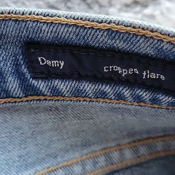 Citizens of Humanity Demy Flare Floral Stripe New 30 - Picture 7 of 16